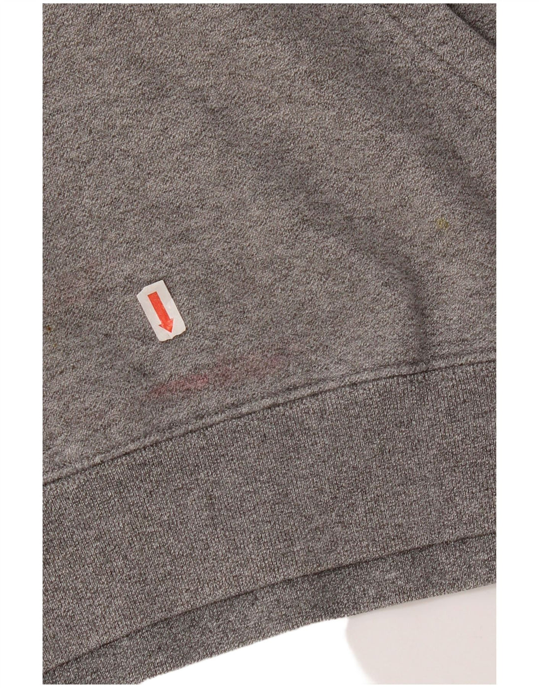 Champion Pull à Capuche Graphique Homme Gris Moyen Moucheté Coton
