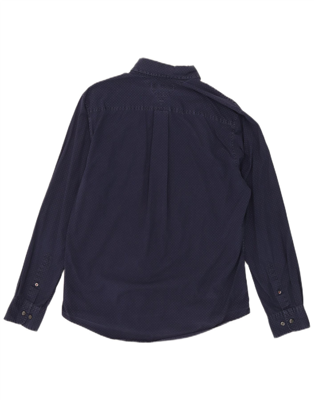 Tommy Hilfiger Chemise Homme Bleu Marine Moyen à Pois Coton