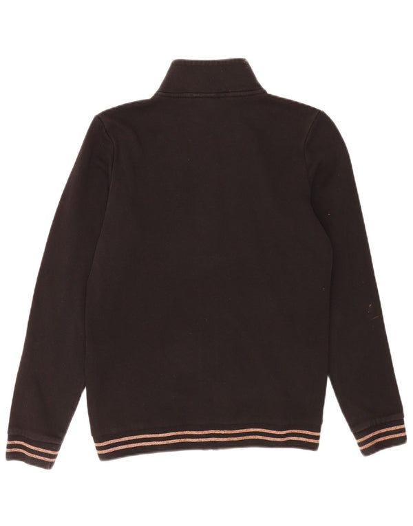 Puma Veste de survêtement pour femme UK 6 XS Noir rayé