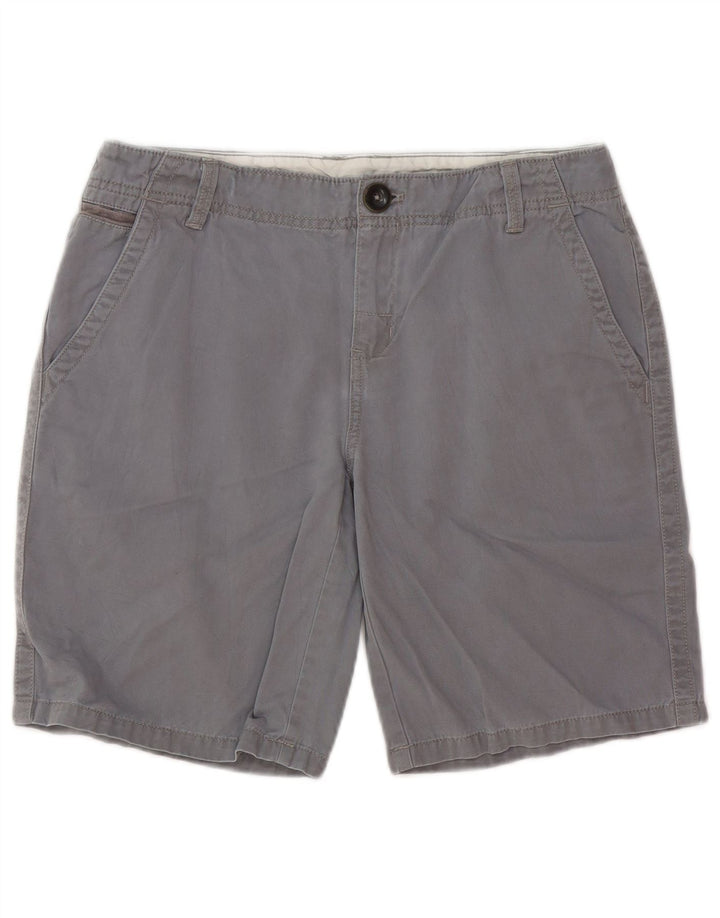Eddie Bauer Short Chino Femme US 8 Medium W30 Coton Gris