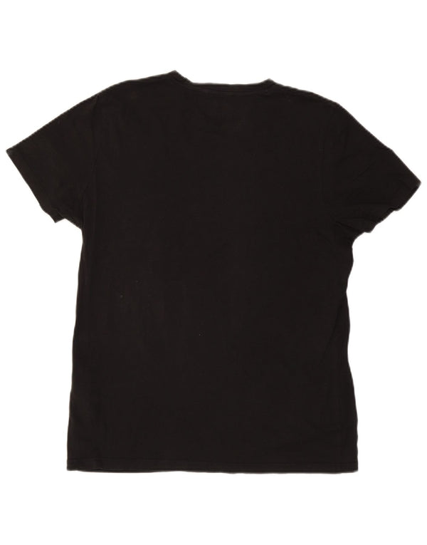 Jack & Jones T-Shirt Homme Noir Moyen Coton