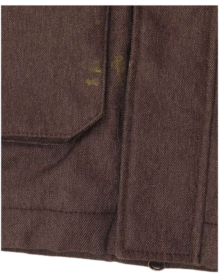 O'Neill Veste coupe-vent à capuche pour homme UK 36 Small Gris Polyester