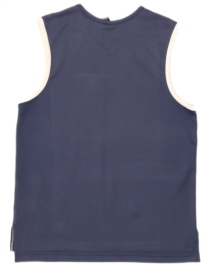 Nike Homme Débardeur Petit Bleu Marine Polyester