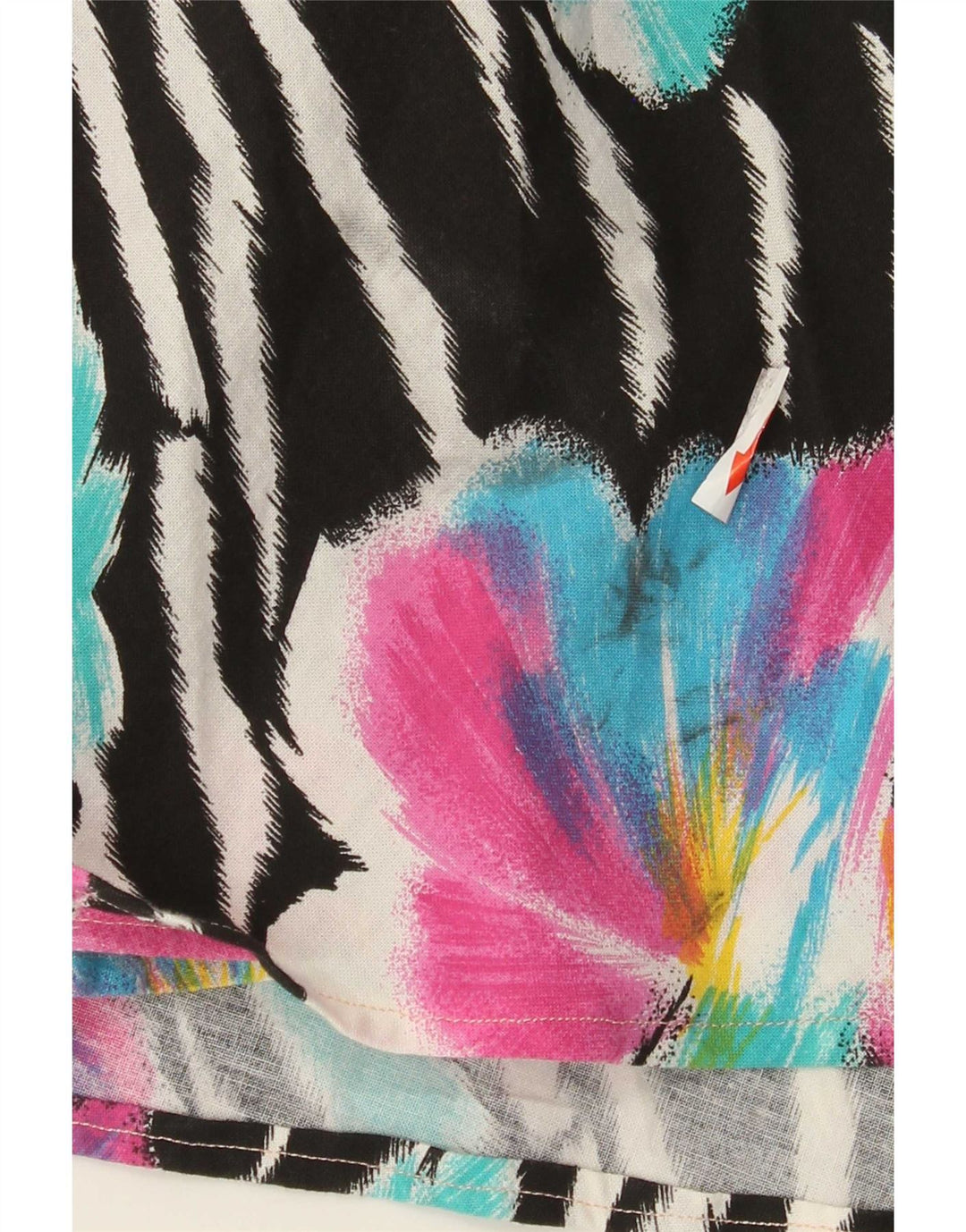 jupe évasée femme vintage W32 Medium Multicolore Floral