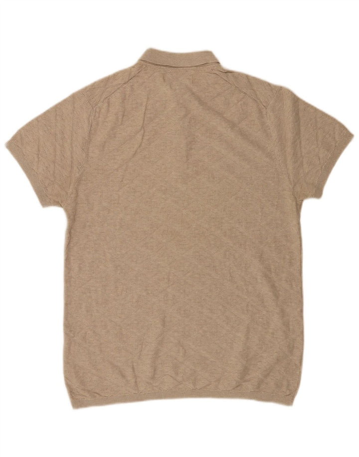 Jack & Jones Polo Homme Large Beige Coton
