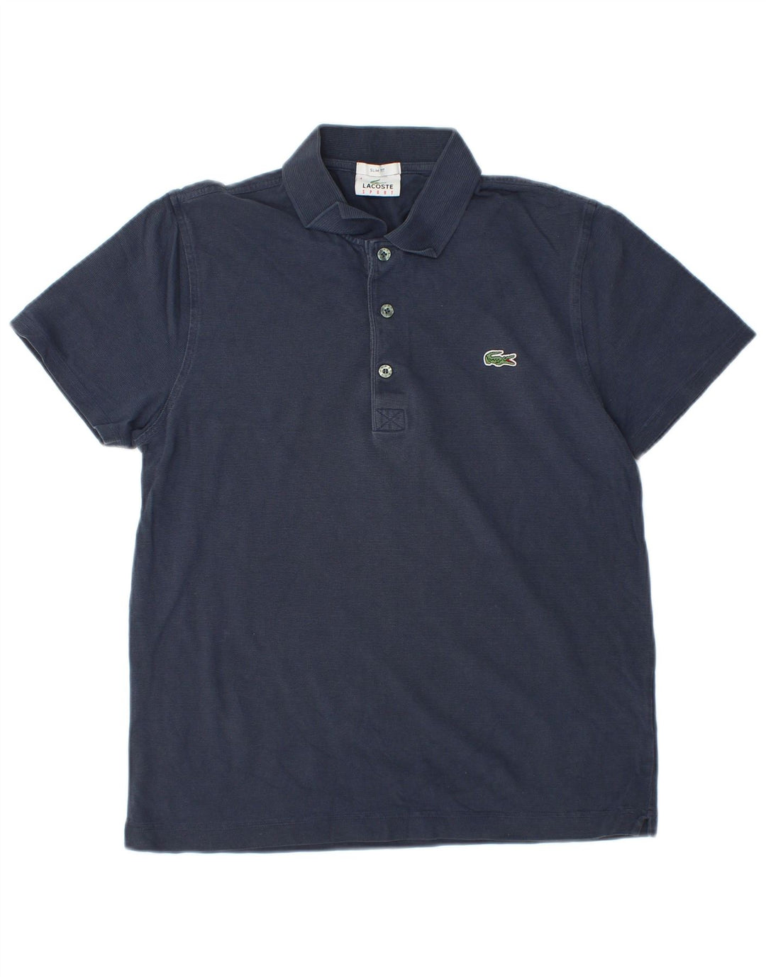 LACOSTE Polo Slim Fit Homme Taille 4 Coton Bleu Marine Moyen