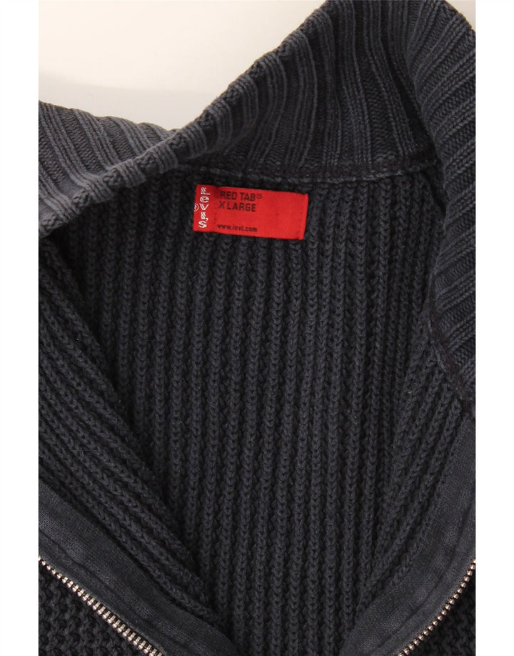 Levi's Cardigan Sweater XL Homme Bleu Marine