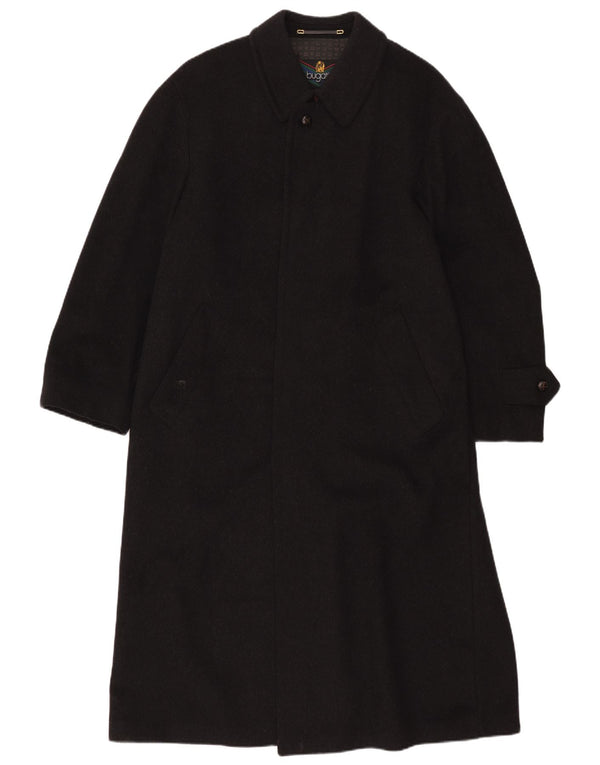 Bugatti Pardessus Homme IT 51 Large Laine Noire