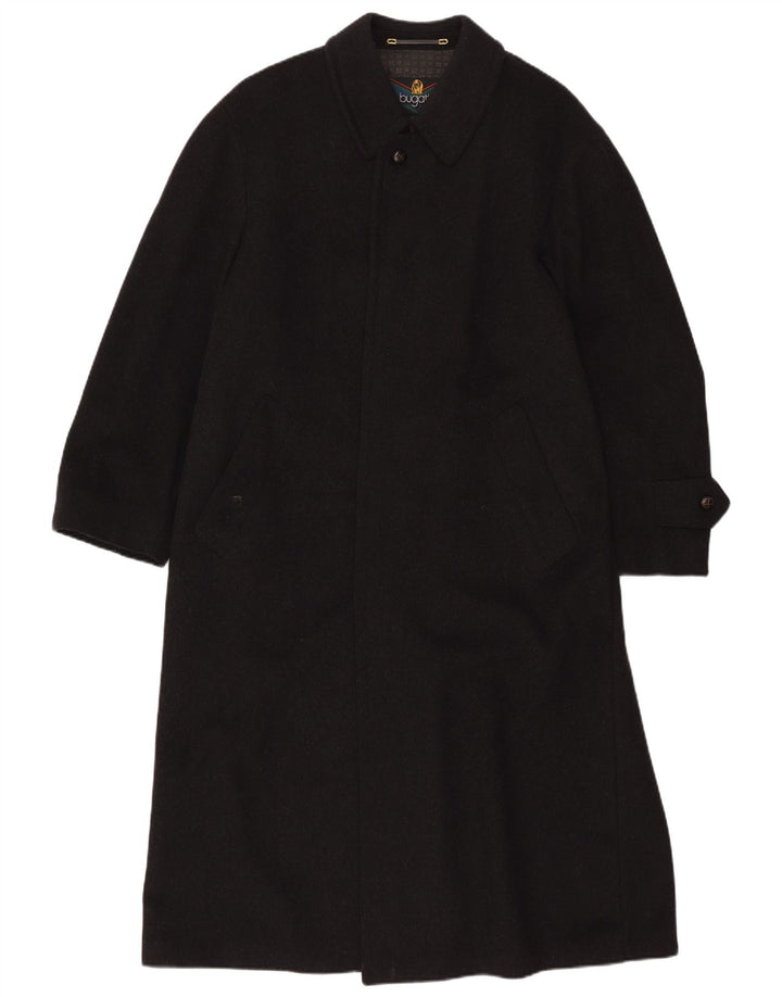 Bugatti Pardessus Homme IT 51 Large Laine Noire