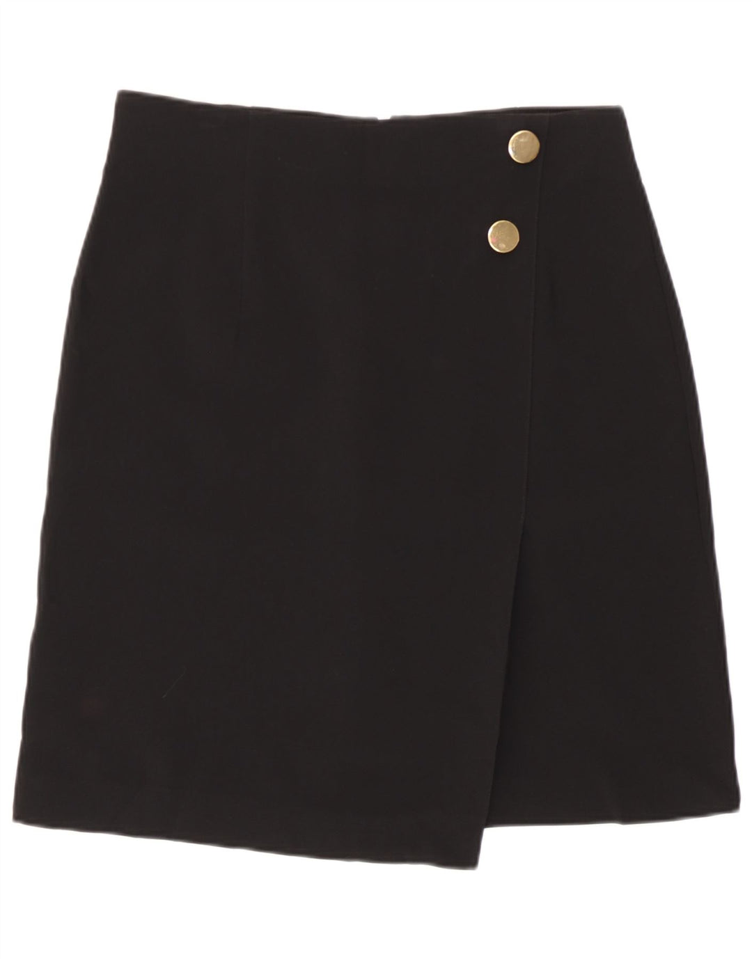 Marks & Spencer Jupe crayon pour femme UK 12 Medium W30 Noir Polyester