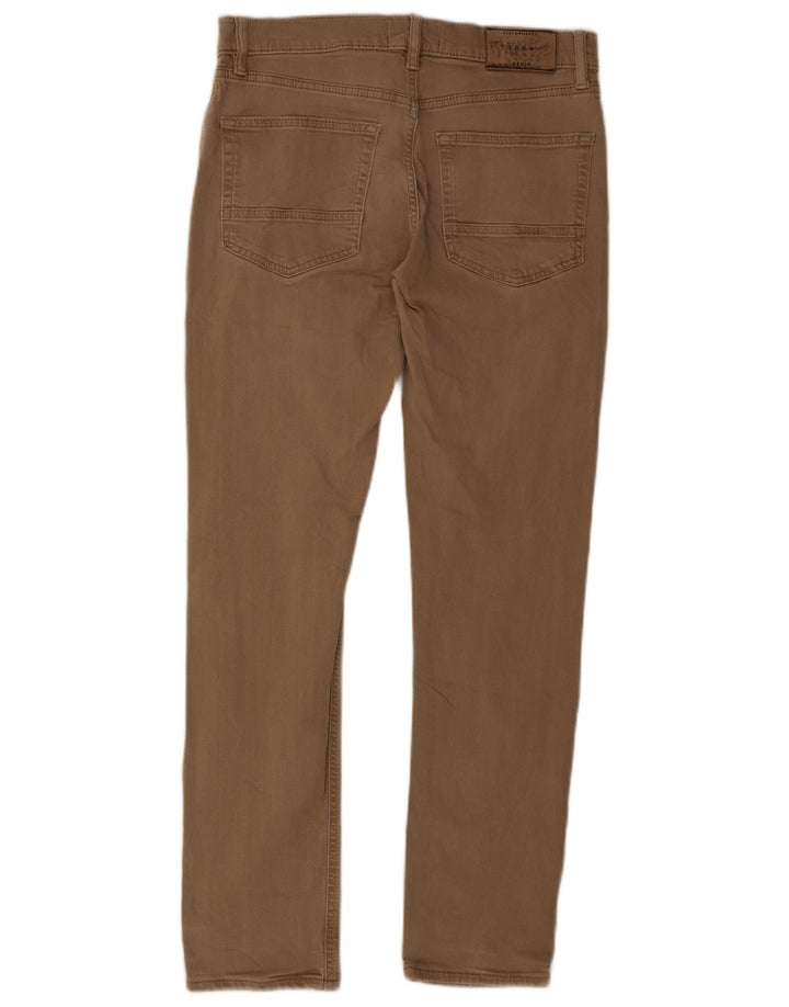 Marks & Spencer Jean Slim Homme W30 L31 Marron Coton