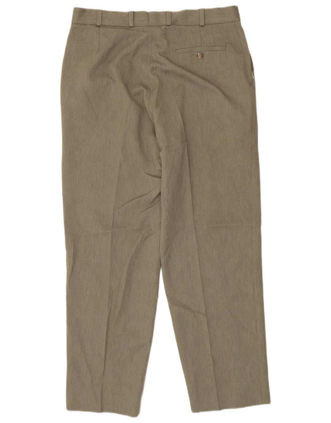 Marks & Spencer Pantalon Chino Droit Homme W36 L31 Gris Polyester