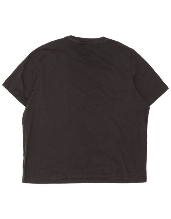 Puma T-shirt graphique pour homme 2XL Noir Coton