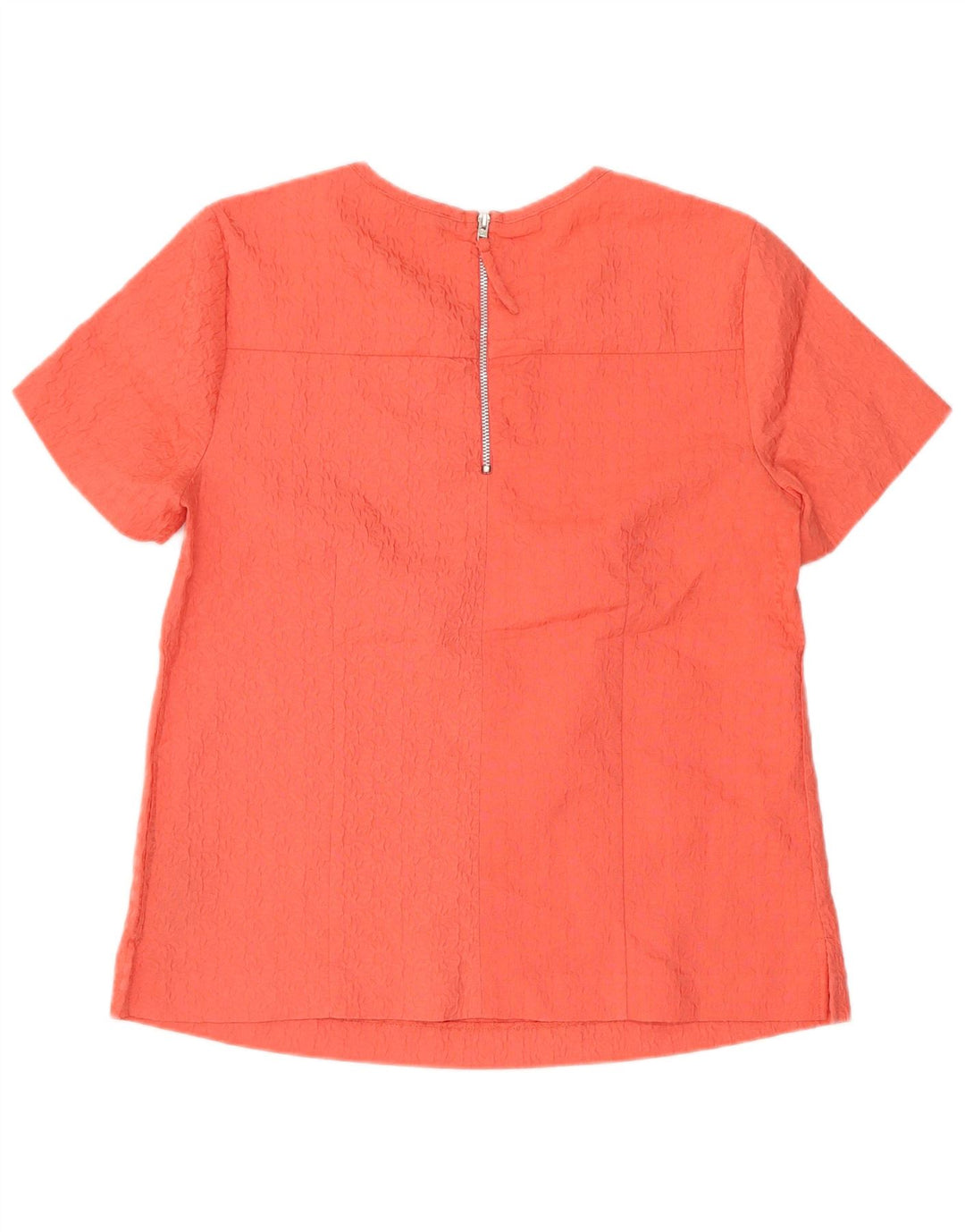 Oasis Chemisier à manches courtes pour femme UK 10 Petit rose floral en polyester