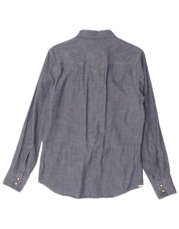 Levi's Chemise Slim Fit Homme Bleu Coton