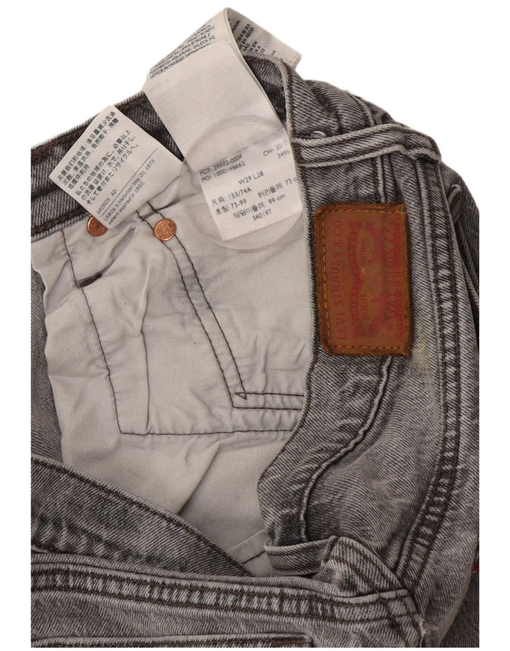 Levi's Jean Slim Femme W29 L28 Gris Coton