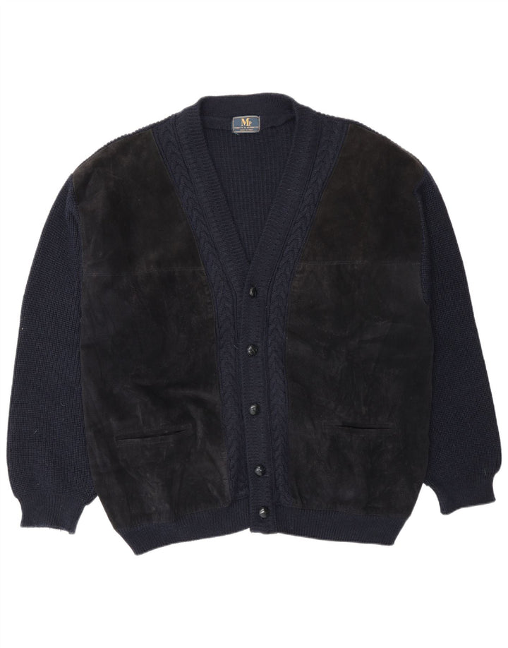 MP Cardigan Pull Homme XL Bleu Marine