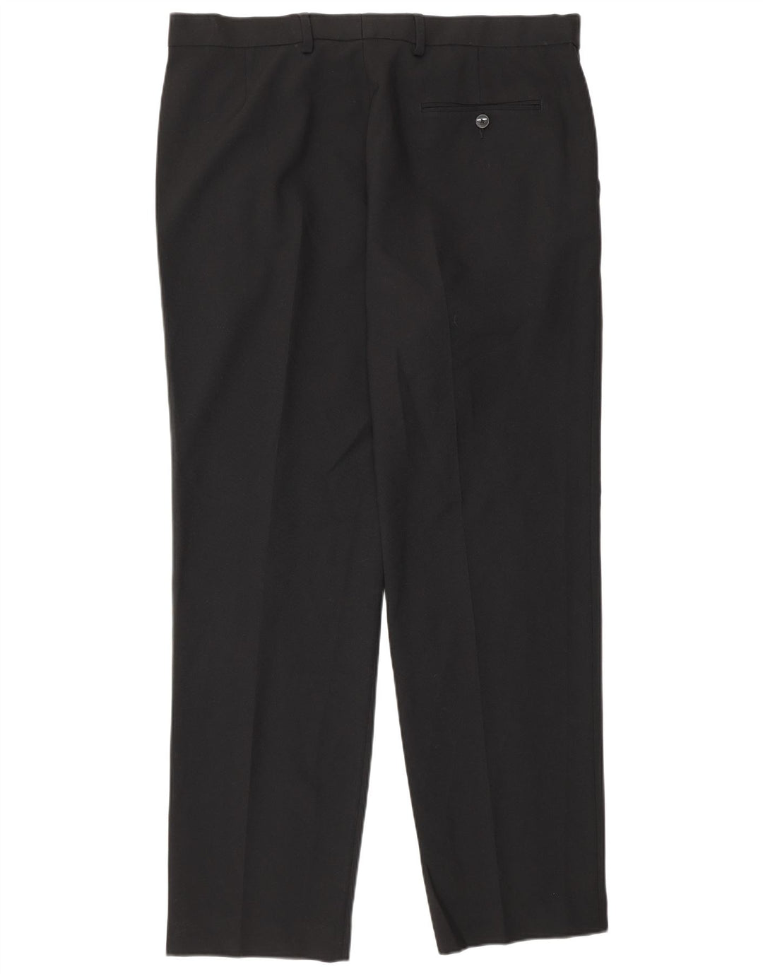 Marks & Spencer Pantalon de costume droit coupe droite pour homme W36 L31 Noir
