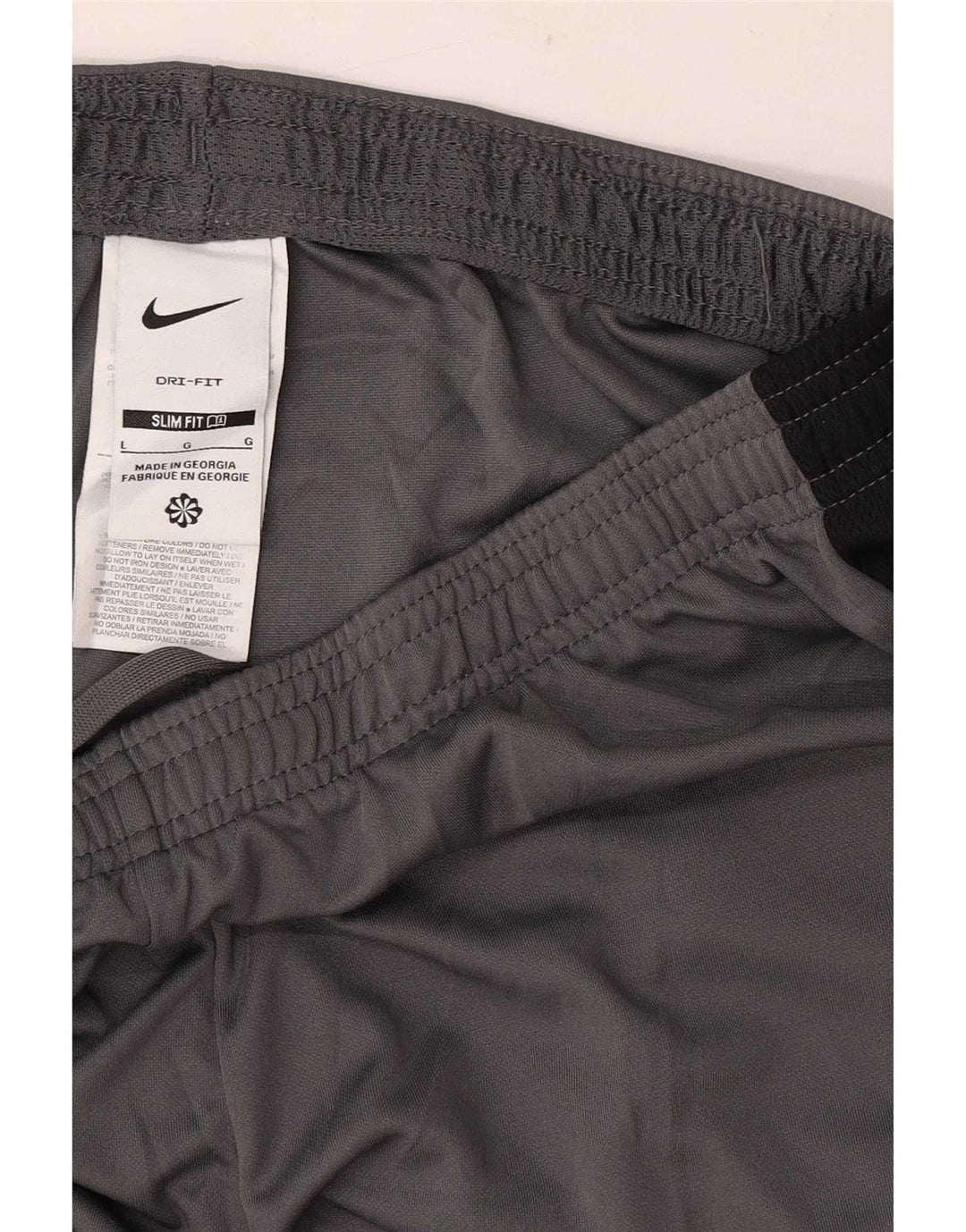 Nike Short de sport Dri Fit Slim pour homme en polyester color block Taille L