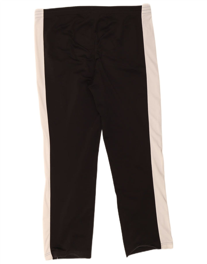 Puma Pantalon de survêtement pour homme Large Noir Colorblock Polyester