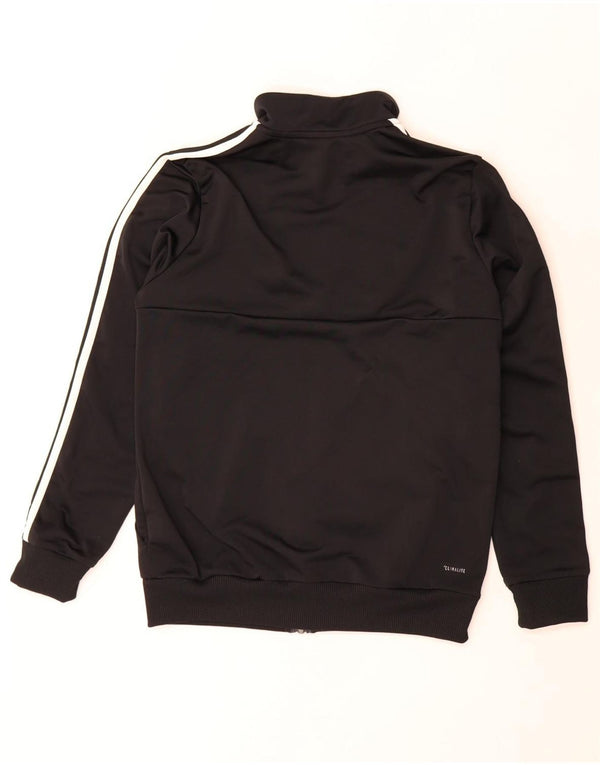 Veste de survêtement Adidas Garçon Climalite 13-14 ans Noir Polyester