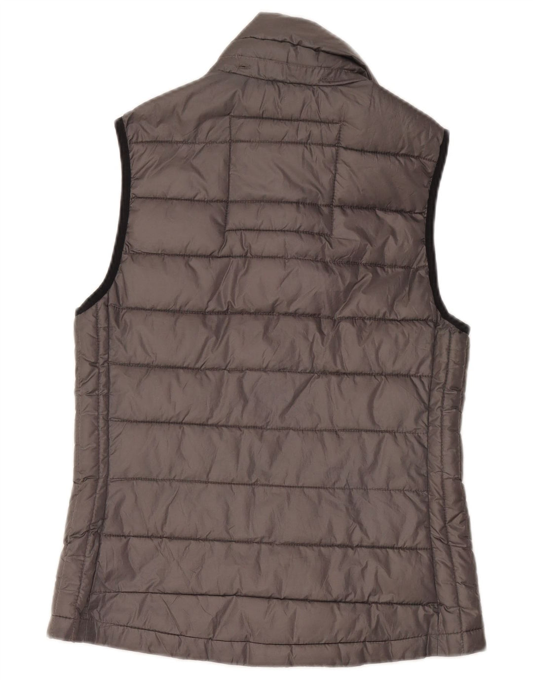 Superdry Femme Gilet Rembourré UK 10 Petit Gris Polyester