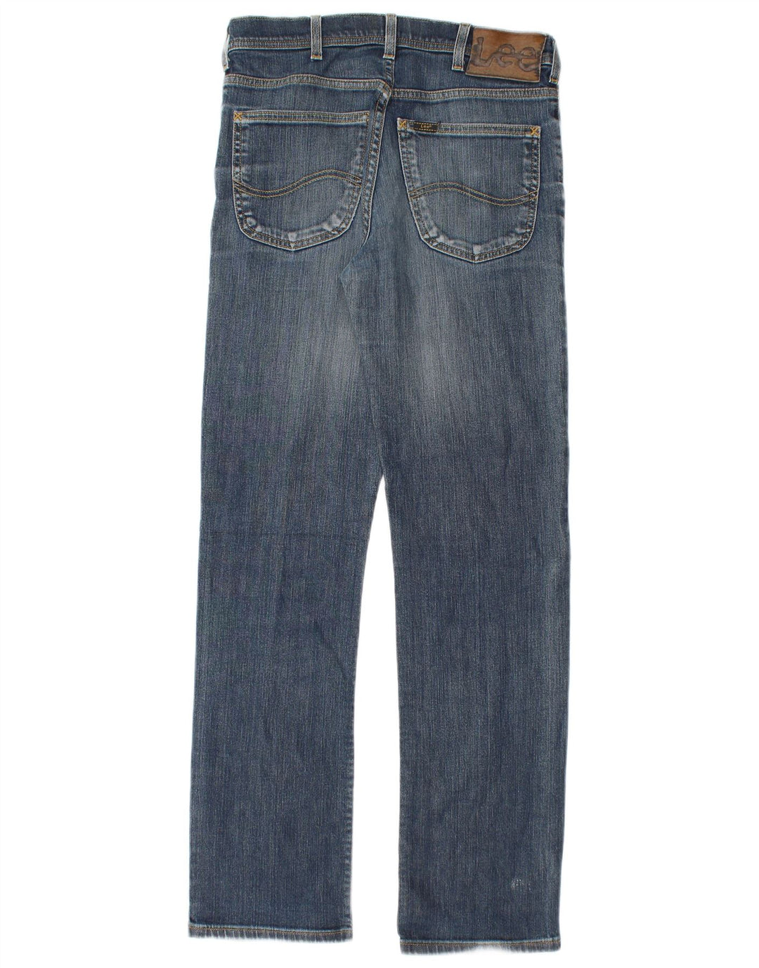 Lee Jean Droit Brooklyn Homme W31 L32 Bleu Coton