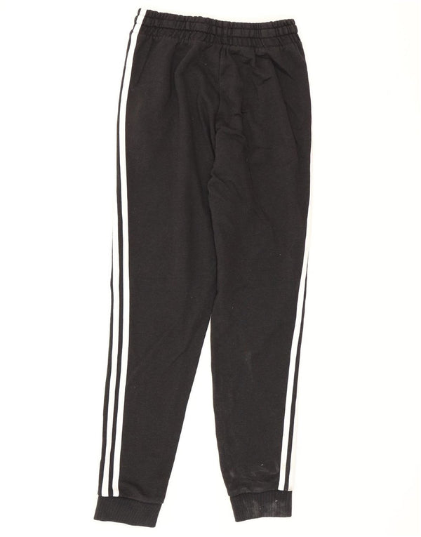 Adidas Pantalon de survêtement pour femme Joggers UK 8 Small Noir Coton