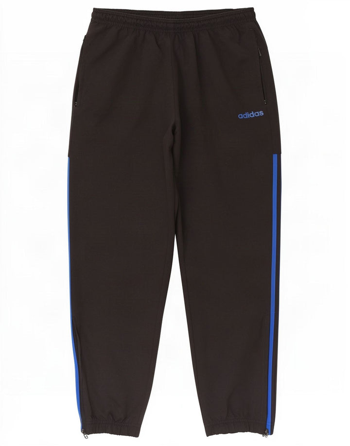 Adidas Pantalon de survêtement pour homme Pantalon de jogging Large Noir Polyester
