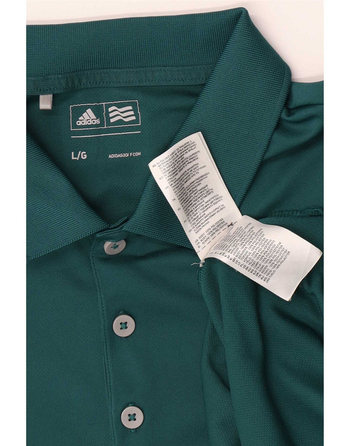 Adidas Polo Homme Grand Vert Polyester