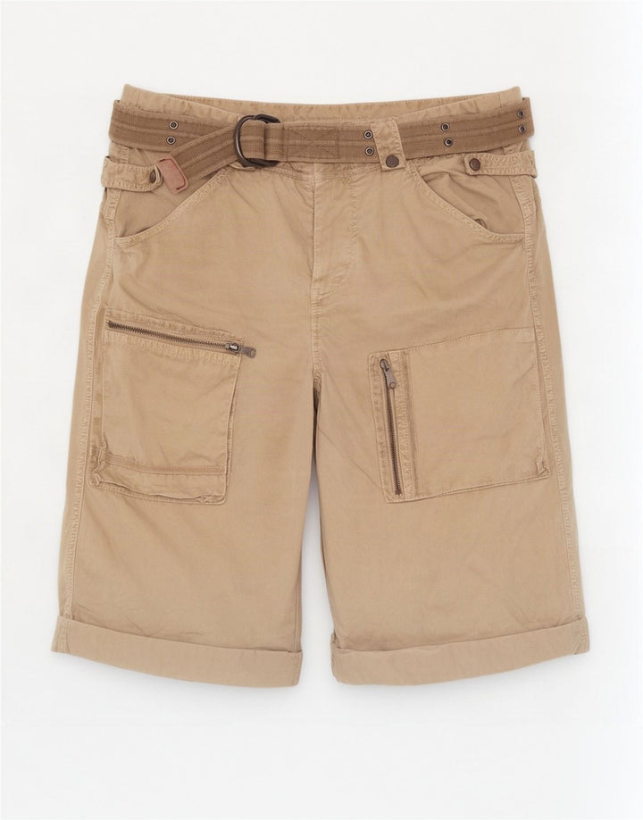 Gaudi Short Cargo Homme IT 52 XL W38 Coton Beige