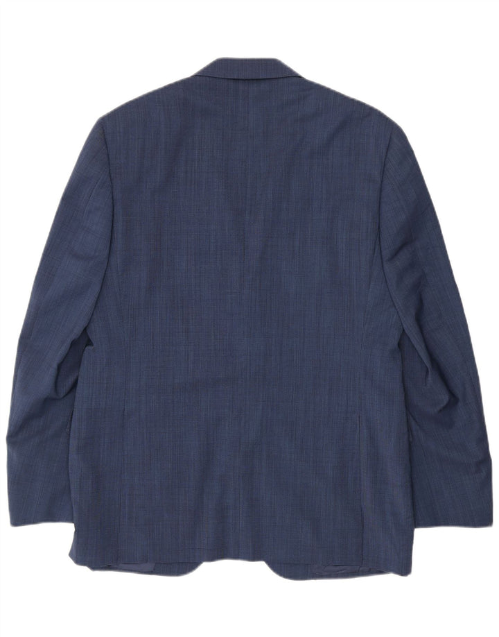 Canali Costume 2 pièces 2 boutons pour homme IT 50 Large W34 L30 Laine bleu marine