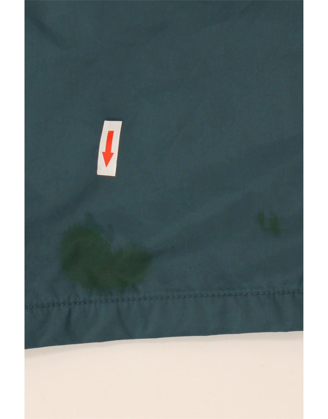Vans Veste coupe-vent à capuche pour homme UK 36 Small Bleu Colorblock Nylon