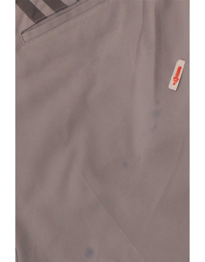 Adidas Short Chino Homme W38 XL Gris Polyester