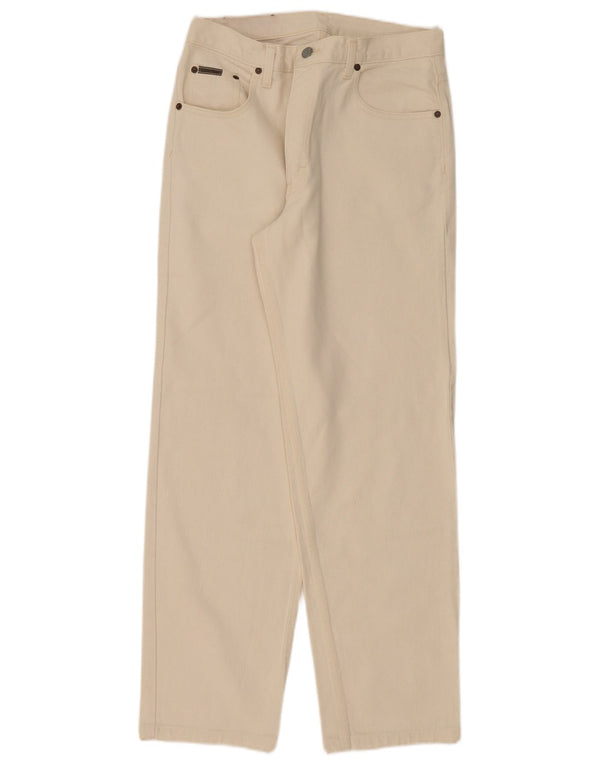 Calvin Klein Jean droit homme W32 L32 coton beige