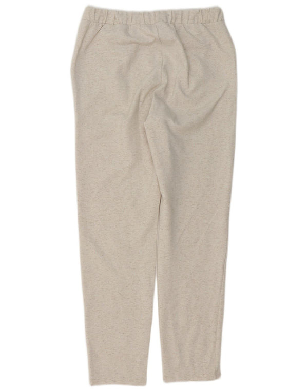 Marks & Spencer Pantalon de survêtement pour femme UK 8 Small Beige Moucheté