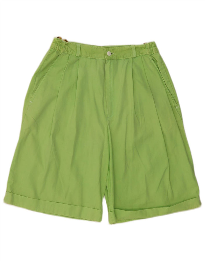 C & A Short chino taille haute pour femme EU 40 Medium W26 Coton vert