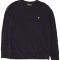 Lyle & Scott Sweatshirt Jumper XL Bleu Marine Coton Homme