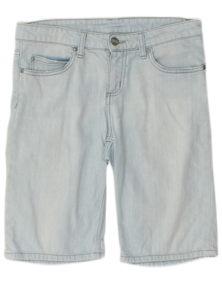 CARHARTT Bermuda Femme Denim W27 Petit Bleu Coton