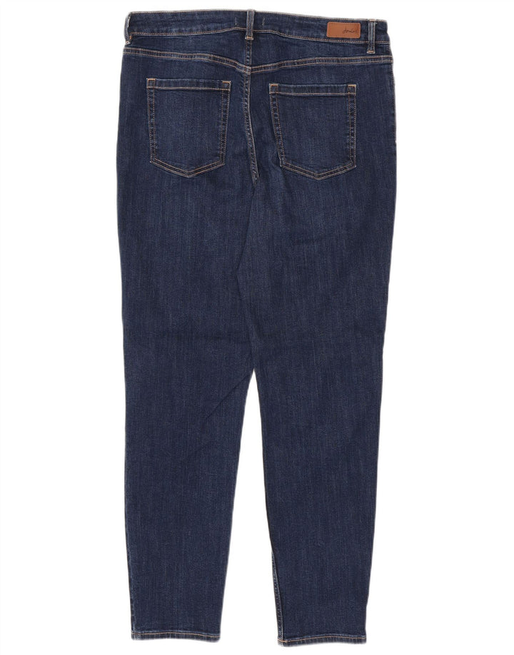 JOULES Jean skinny pour femme UK 14 Large W32 L28 Bleu marine Coton