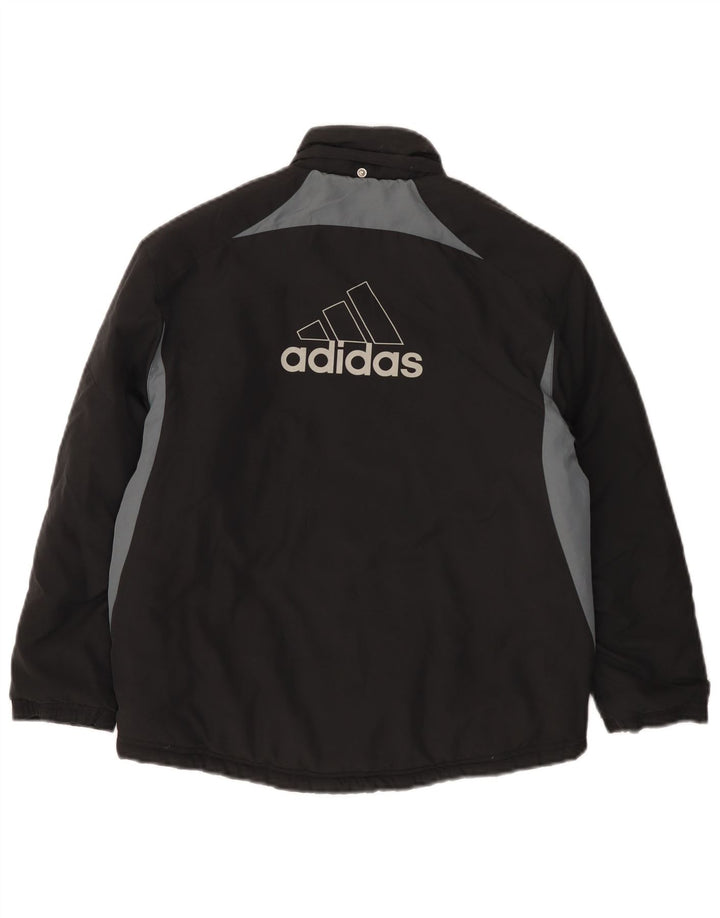 ADIDAS Veste coupe-vent graphique pour garçon 9-10 ans Noir Colourblock