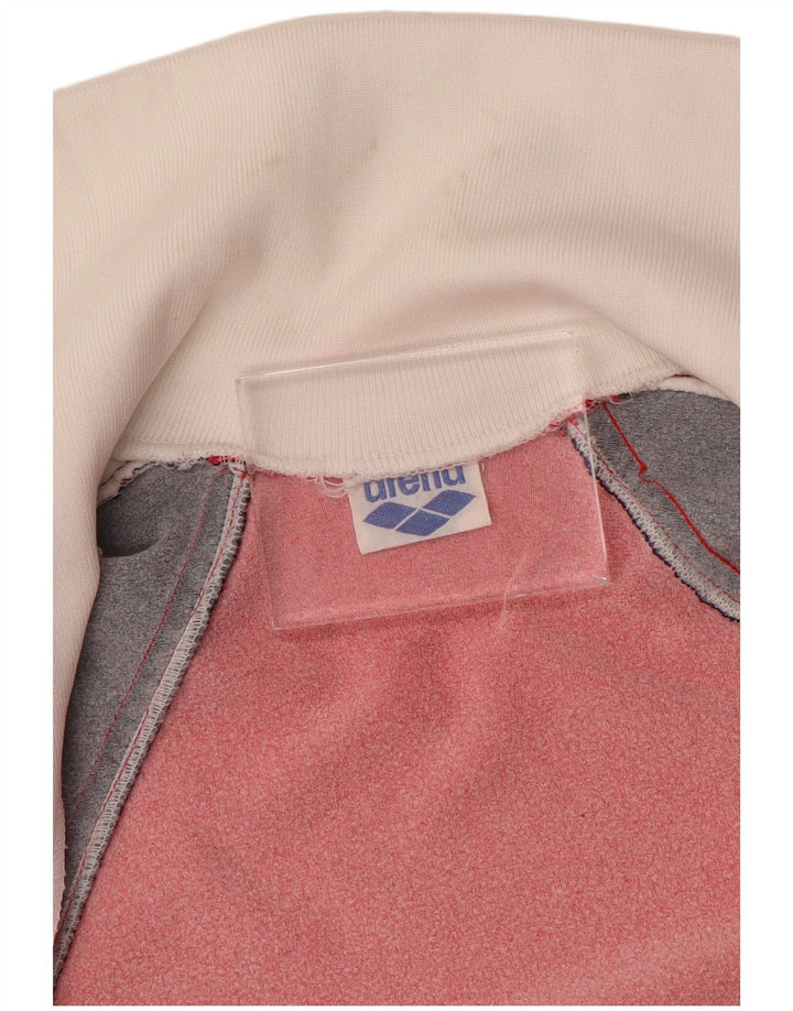 Arena Veste de Survêtement Graphique Homme Rouge Moyen Polyamide Colorblock