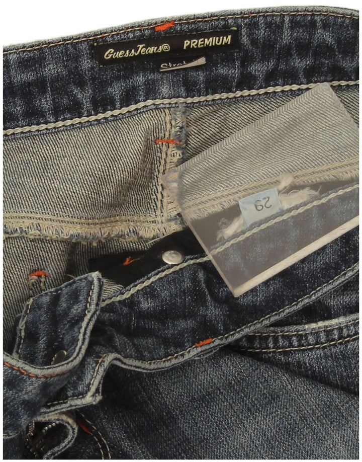 GUESS Jean droit femme W29 L27 bleu