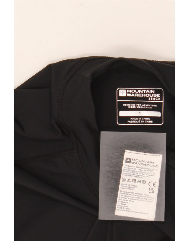 MOUNTAIN WAREHOUSE T-Shirt Homme Noir Moyen Polyamide