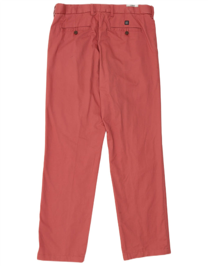 Marks & Spencer Pantalon Chino Coupe Regular Homme W34 L31 Rouge Coton