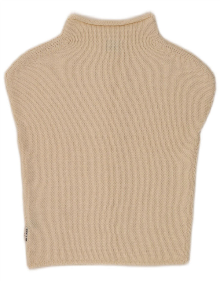 Murphy & Nye Débardeur pour femme UK 14 Large en laine blanc cassé
