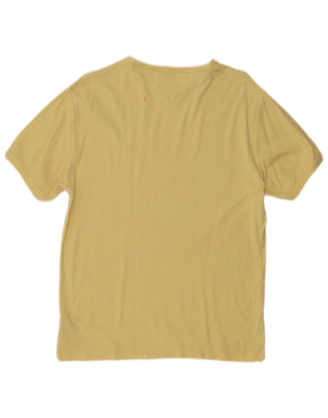 Tommy Hilfiger T-Shirt Homme Jaune Moyen Coton
