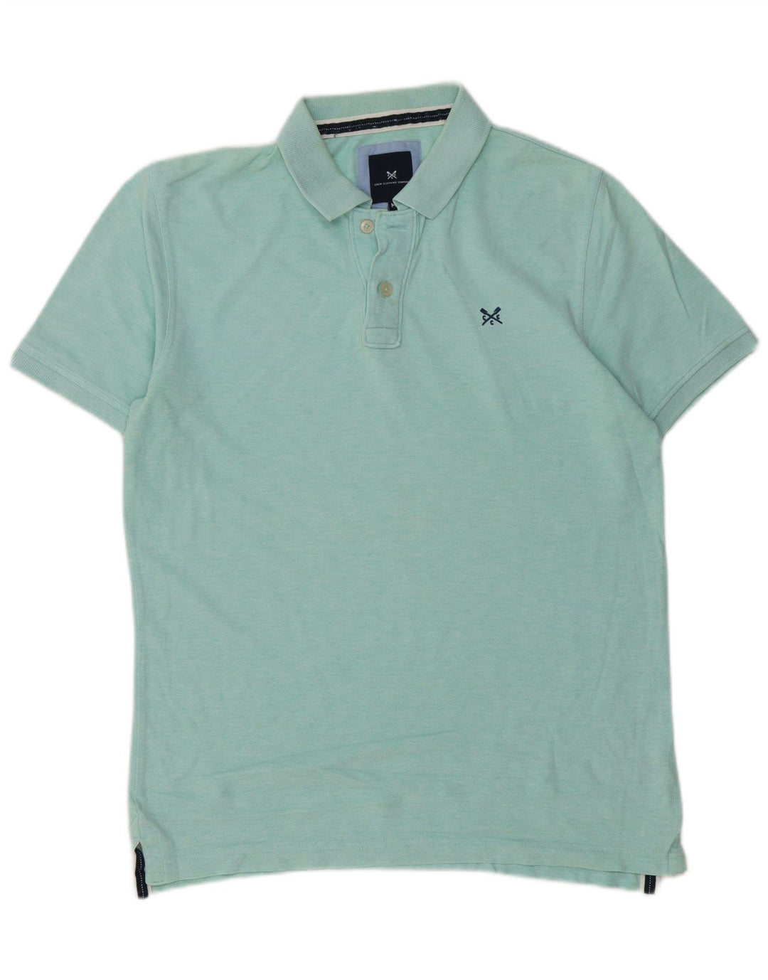 Crew Clothing Polo Homme Vert Moyen Coton