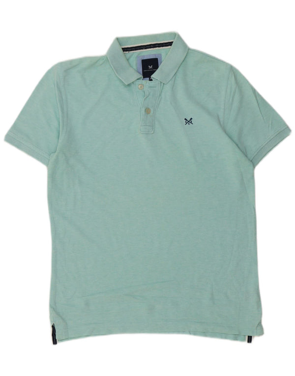 Crew Clothing Polo Homme Vert Moyen Coton
