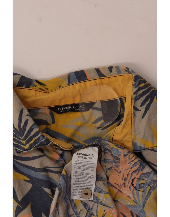 O'Neill Chemise à manches courtes pour homme en coton floral multicolore